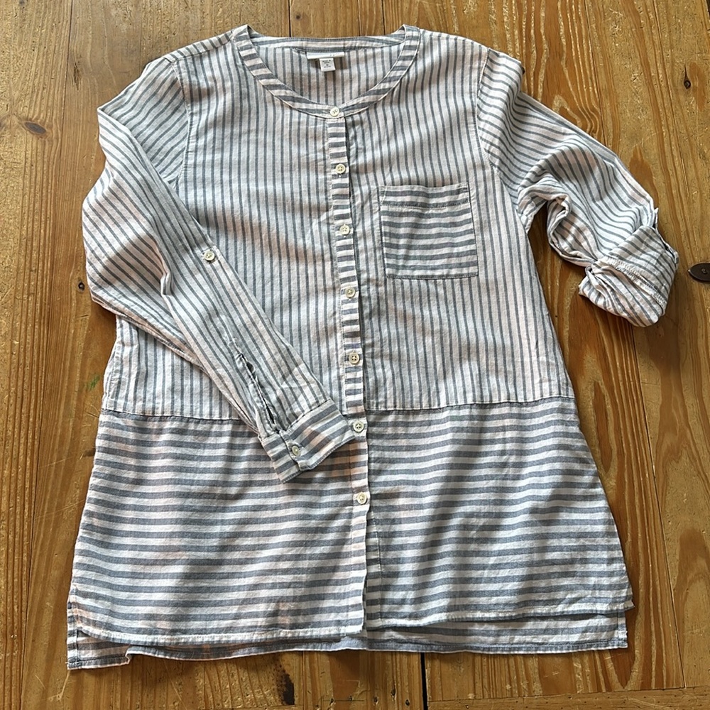 J. Jill Button Down